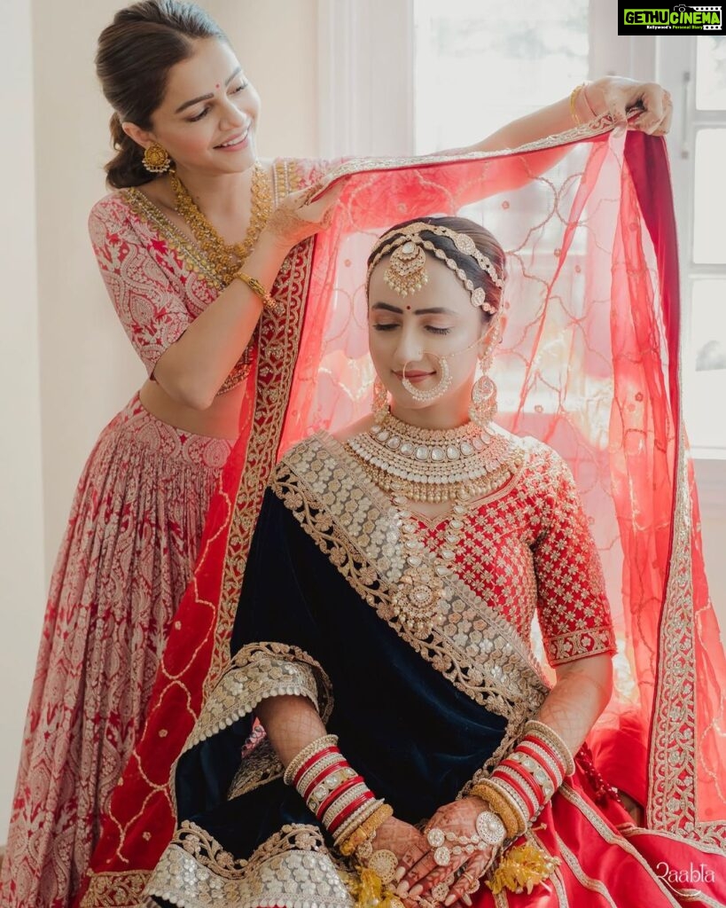 Rubina Dilaik Instagram - From mischievous childhood antics to wedding day blessings, the journey of two sisters is a beautiful one. 🤍 #RealWithRaabta #Raabta #RaabtaStudios #WeddingPhotography #DestinationWedding #DestinationPhotographer #WeddingPhotographer #LuxuryWedding #Photography #IndianWedding #WeddingPortraits #IndianWeddingPhotopgrapher #Ratika #JyotikaandRajat #Rubinav #Rubina #RubinaDilaik #JyotiDilaik #AbhinavShukla #Shimla #ShimlaWedding #CelebrityWedding Woodville Palace Hotel, Shimla