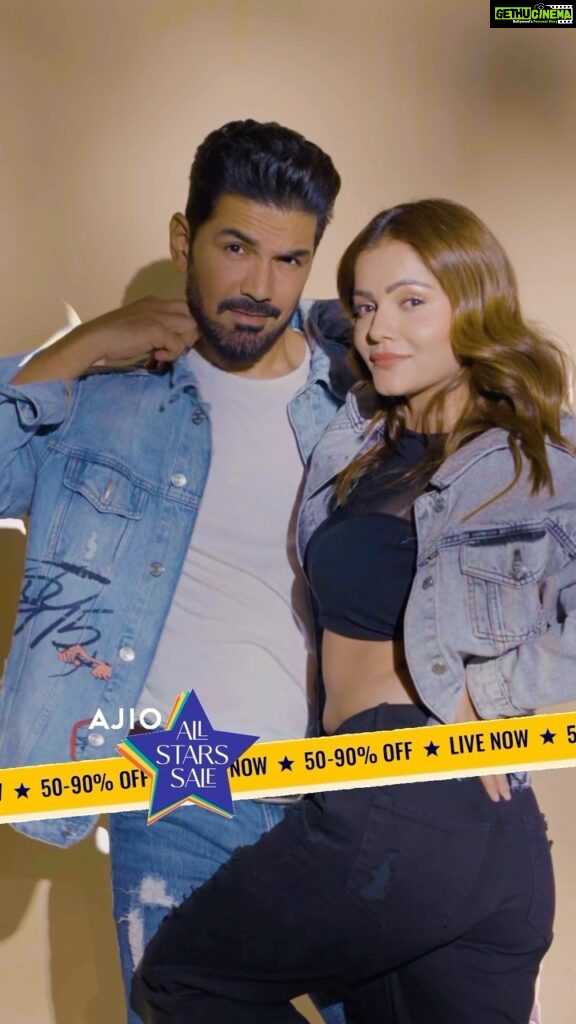 Rubina Dilaik Instagram - AJIO ALL STARS SALE, LIVE NOW🔥 Abhinav and I have stolen our picks from AJIO, have you? Hurry! Before your favorites get sold out! Get ready to steal the best looks at 50-90% off only on @ajiolife .Join us in the loot from 5000+ brands & 1.2 million+ styles. Download the AJIO app, sign up to get ₹500 off & SHOP NOW! #AjioAllStarsSale #BiggestFashionHeist #AjioLove #HouseOfBrands #ad