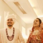 Rubina Dilaik Instagram - What an amazing song composed exclusively for their wedding @rohinidilaik @sarthak.tyagi17 … great job @thesmartclicks Team:- Composed by : Atul Guru Sung by Kailash Sharma Mix and master by Deepak sharma lyrics : Atul guru & kajal chauhan