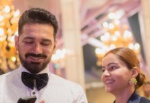 Rubina Dilaik Instagram - Love isn’t looking into each others eyes, #love is looking forward in the same Direction ! Appreciation post for my charismatic boyfriend and amazing husband @ashukla09 ❤️🧿