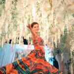 Rubina Dilaik Instagram - 🧡 #love . . . . Shot by @thesmartclicks Styled by @stylingbyvictor @sohail__mughal___ Assisted by @styleby_antara @janvijain123 Outfit @payal_zinal Jewellery @perkartjewels1