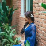 Ruhani Sharma Instagram - 🍀 . . . . . 📸 @the_pixel_farmer MUA @makeuphairbyrahul Wearing @singhanias_hyd Stylist @reshma_stylist Location @browntownresort