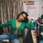 Ruhani Sharma Instagram - 🍃 . . . . . 📸 @bharat_rawail MUA @makeuphairbyrahul