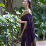Ruhani Sharma Instagram - Eternal love for sarees ♥️ . . . . . . Wearing @singhanias_hyd Styling @__.gunjan.__ 📸 @rohanharshilphoto Columbus, Ohio