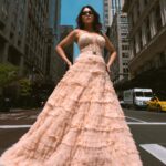 Ruhi Singh Instagram – Oh, nothing much, just grabbing a hot dog in my Rocky S, what you doin? 

#newyorkfashion #nycstreetstyle 

@nicoleschwarze @rockystarofficial New York City