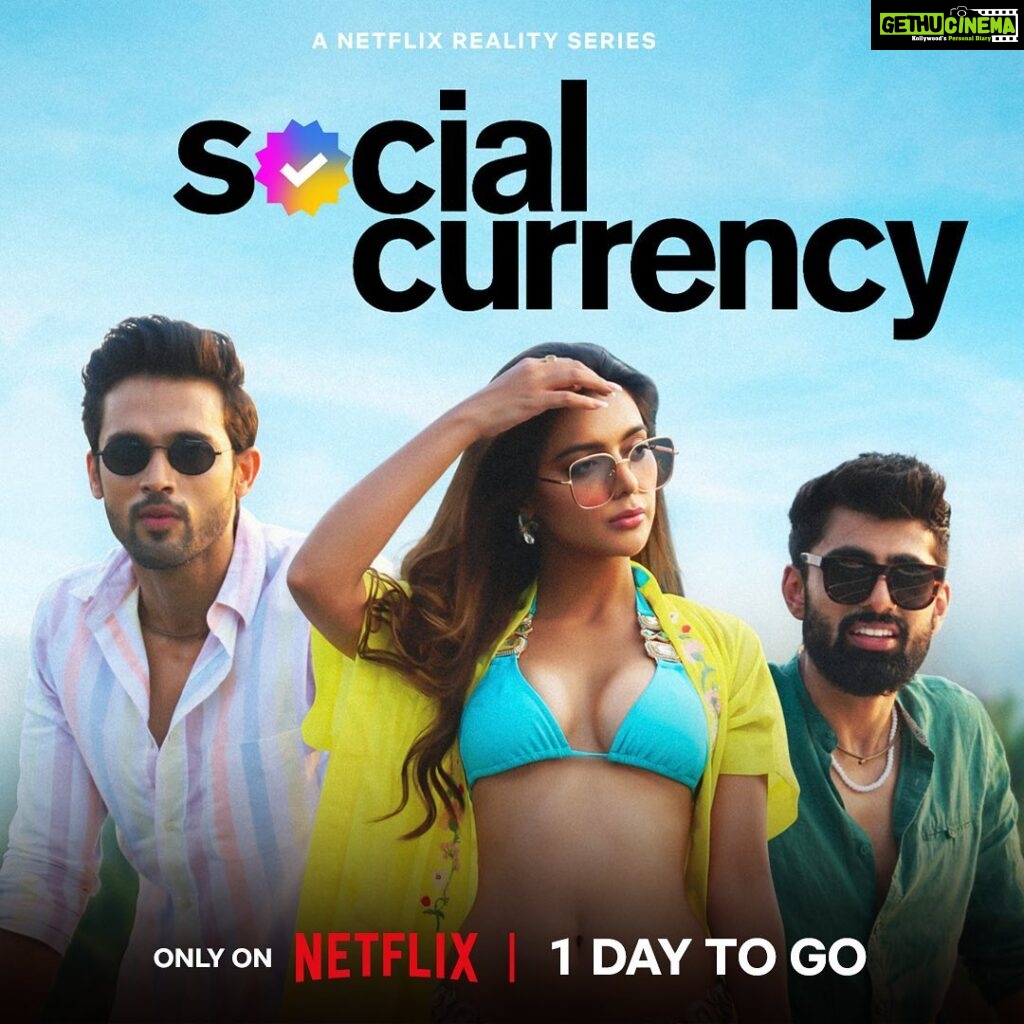 Ruhi Singh Instagram - We’ve embarked on an amazing saffar to earn the blue ticks in real life! Catch us in the ultimate game of Social Influence 👑 #SocialCurrency releases tomorrow, only on Netflix. ❤️ SocialCurrencyOnNetflix #SocialCurrency @solproductions_ @fazila_sol @kamnamenezes #SanvariAlaghNair @showrunnerchad @meghanabadola @the_parthsamthaan @bhavin_333 @thatindianchick_ @mridulmadhok @rowhi_rai @kuchbhimehta @ruhisingh12 @sakshichopraa