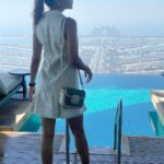 Ruhi Singh Instagram – The view was spectacular Aura Skypool Dubai