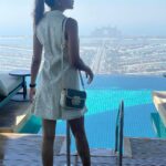 Ruhi Singh Instagram - The view was spectacular Aura Skypool Dubai