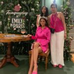 Ruhi Singh Instagram - Emily in Paris with @missmalini 😍 Such a fun brunch with my girls. Life’s beautiful 😻 Ps- I do everything extremely seriously, including following dress codes 😂 what do you think of my #emilyinparis look? Ditas Mumbai