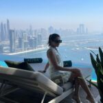 Ruhi Singh Instagram – The view was spectacular Aura Skypool Dubai
