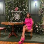 Ruhi Singh Instagram – Emily in Paris with @missmalini 😍

Such a fun brunch with my girls. Life’s beautiful 😻 

Ps- I do everything extremely seriously, including following dress codes 😂 what do you think of my #emilyinparis look? Ditas Mumbai