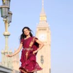Rukmini Vijayakumar Instagram - Some dancing that I did a while ago while @marckisai captured my inner music…. In london . Just found this scrolling through old videos and thought I’d share. #london #bigben #bharatanatyam #freedom #joy #sunnyday #lovemylife #krishna #love #innerjoy