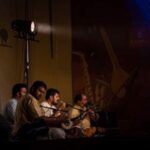 Rukmini Vijayakumar Instagram - Some pictures from my performance at the Vasantotsavam in Thrissur. With @raghuramvocals @shyam_rhythmgam @karthik_vydhatri & Mahesha swamy Lighting @keerthikumarleo Photos : amboor photography and @kalyanpuranand #bharatanatyam #indianclassicaldance #vasantotsav #thrissur #seetaramatemple #templedance