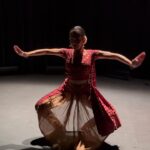 Rukmini Vijayakumar Instagram - I’m dancing parts of the Nachiyar kautvam in this video… but this song represents the emotive base of my performance “Krishnaa” I had a fulfilling experience on stage today. I was able to lose myself in the dance for the most part. I’m exhausted but happy… Thankful to everyone who made this possible. @nrweventss @partha (on the lights) Video @deepthi_dance ♥️ And everyone else who worked backstage #bharatanatyam #love #dancerlife #germany #krishnaa #indiandancer