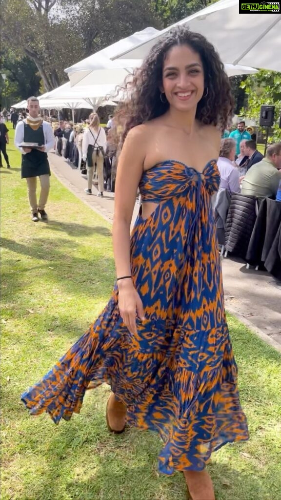 Rukmini Vijayakumar Instagram - I went to “The worlds longest lunch” at Treasury Gardens in Melbourne yesterday. The weather was beautiful and there were lots of people from different avenues of life eating together. I think the lunch seated almost 1000 people in the gardens. I had the vegetarian meal, it was light and appetising. The arrangements were beautiful and it was great to meet so many people from different parts of the world. #Pickyourtrail #BeSurprised #UnwrapTheWorld #seeaustralia #visitmelbourne Melbourne, Australia
