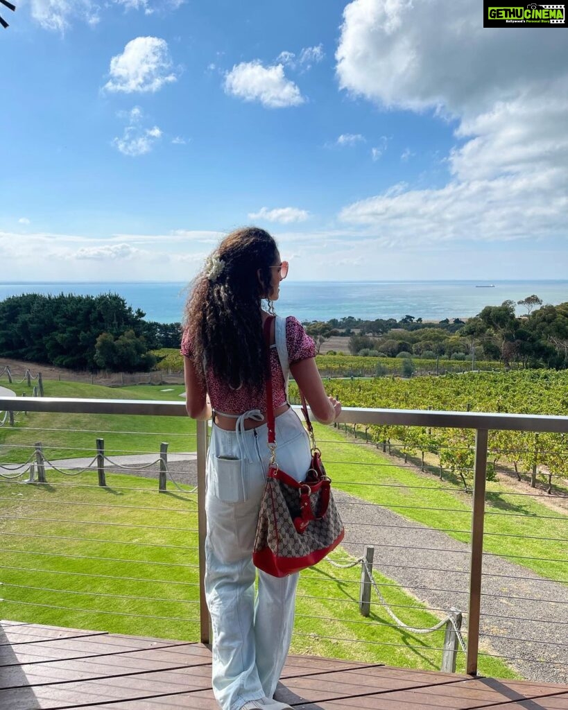 Rukmini Vijayakumar Instagram - Some pictures from the Bellarine peninsula. We enjoyed lunch at the @jackrabbitvineyard and went to Bells beach afterward. It’s been a very long time since I’ve had time off like this. You all might get some vacation spam 🤭. I’ll try to get some dancing into some posts… I’m really enjoying the beauty of this region. @pickyourtrail @visitmelbourne @australia #Pickyourtrail #BeSurprised #UnwrapTheWorld #seeaustralia #visitmelbourne Melbourne, Australia
