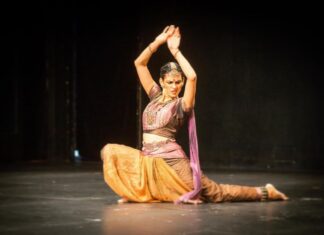 Rukmini Vijayakumar Instagram - A few pictures from my performance in Tallinn two weeks ago. Many years ago, when I was about 12 years old, I was attending a workshop with CVC mama. Workshops left huge impressions on me at that age and it impacted my practice. A few words made a big difference to me. No repetition or continuous correction was necessary. I was so hungry to learn that I latched onto every word that was said by any teacher. I would analyse repeatedly and try to implement whatever was spoken. He said “there are no bad photos, only bad dancers. Whenever a photograph is taken, even if it is mid movement, it must look coherent” it may seem like such a simple thing to say. But it made so much sense to me that I began to think of transitions and weight shifts and how my arms moved for so many many years afterwards. I can’t actually say that I’m happy with every photograph even now, but there’s definitely been a lot of progress because of this analysis. It’s important as students of dance to remember that a teacher is a guide, and the work must be done by you at the end of the day. Also, no learning is too small. Everything is important, so never close your mind to anything that is offered. Performance was hosted by @amrita.stuudio ♥️ #bharatanatyam #indiandance #tallinn #learning #performance #classicaldancer
