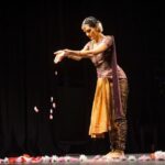 Rukmini Vijayakumar Instagram - A few pictures from my performance in Tallinn two weeks ago. Many years ago, when I was about 12 years old, I was attending a workshop with CVC mama. Workshops left huge impressions on me at that age and it impacted my practice. A few words made a big difference to me. No repetition or continuous correction was necessary. I was so hungry to learn that I latched onto every word that was said by any teacher. I would analyse repeatedly and try to implement whatever was spoken. He said “there are no bad photos, only bad dancers. Whenever a photograph is taken, even if it is mid movement, it must look coherent” it may seem like such a simple thing to say. But it made so much sense to me that I began to think of transitions and weight shifts and how my arms moved for so many many years afterwards. I can’t actually say that I’m happy with every photograph even now, but there’s definitely been a lot of progress because of this analysis. It’s important as students of dance to remember that a teacher is a guide, and the work must be done by you at the end of the day. Also, no learning is too small. Everything is important, so never close your mind to anything that is offered. Performance was hosted by @amrita.stuudio ♥️ #bharatanatyam #indiandance #tallinn #learning #performance #classicaldancer