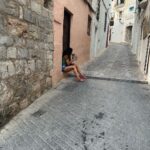 Rukmini Vijayakumar Instagram - #Ibiza . I loved the old town. It was the best part of my visit. The tiny cobblestone streets and cafés, flowers growing between quaint houses, arched wooden doorways…. Might be back for more! #Spain #traveldiaries #dancer #bharatanatyamdancer #ibiza