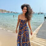 Rukmini Vijayakumar Instagram - Sun and sand…. #holiday #sunny #ibiza #beach Ibiza, Spain
