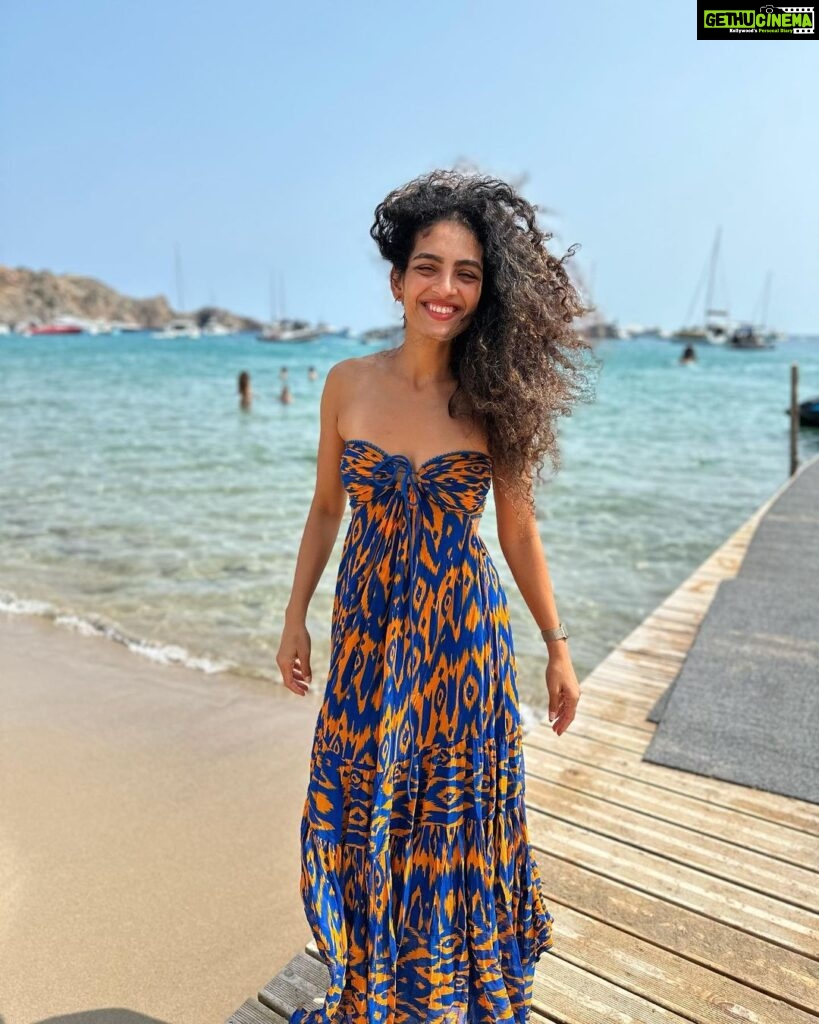 Rukmini Vijayakumar Instagram - Sun and sand…. #holiday #sunny #ibiza #beach Ibiza, Spain