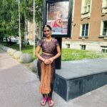 Rukmini Vijayakumar Instagram - Had a week filled with performance and teaching and experiences that I would never have had if not for dance. I enjoyed the warmth of people, the kindness of strangers after every performance and the pleasure of walking down many beautiful streets from different countries. Thank you all for having me @amrita.stuudio @sawezer @nrweventss @shalini #dancerlife #dancer #bharatanatyam #indiandancer #indiandance #dancerdiaries