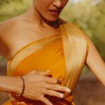 Rukmini Vijayakumar Instagram - I spoke extensively about “Satvika” in my workshop yesterday. I’ve written about it in my book “Finding Shiva”. Each time I perform, or teach or explain ideas, I learn a little bit more about the subject. Students make me think and respond to all possible contradictions. Whenever there are questions it makes my ideas more solid and grounded, makes me think and respond, makes me learn more about this subject that is so vast. I’ll be working on writing about this specifically…. Hopefully soon! You can still read ‘Finding Shiva’ for some information on this. 😊 Photos were taken when I was seeing and imagining a world that wasn’t Rukmini’s. Captured by @suleikamueller Styling @aartthie (PS: working title for my book was initially Satvikam Shivam) #satvika #sathvikam #satvikamshivam #shiva #findingshiva #performance #actor #actress #imagination