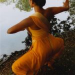 Rukmini Vijayakumar Instagram - I spoke extensively about “Satvika” in my workshop yesterday. I’ve written about it in my book “Finding Shiva”. Each time I perform, or teach or explain ideas, I learn a little bit more about the subject. Students make me think and respond to all possible contradictions. Whenever there are questions it makes my ideas more solid and grounded, makes me think and respond, makes me learn more about this subject that is so vast. I’ll be working on writing about this specifically…. Hopefully soon! You can still read ‘Finding Shiva’ for some information on this. 😊 Photos were taken when I was seeing and imagining a world that wasn’t Rukmini’s. Captured by @suleikamueller Styling @aartthie (PS: working title for my book was initially Satvikam Shivam) #satvika #sathvikam #satvikamshivam #shiva #findingshiva #performance #actor #actress #imagination