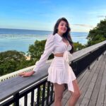 Samiksha Jaiswal Instagram - Ocean lover. 🌊 . . . . . . . . . . . . . #cannabali #bali #beach #vibes #instagood #potd #sunset #sea Canna Bali