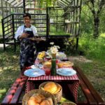 Samiksha Jaiswal Instagram – This beautiful homestay has my heart! The little corners of this house is what makes it so beautiful and cozy! One will feel like home here.❤️

Thank you for hosting me and my family🤗
 @hushstays @thecheesecottage.tangmarg 

#kashmir #homestay #picnic #tangmarg #instagood