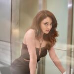 Sandeepa Dhar Instagram - “Staring contest, 1st to blink loses.” 👀🤎