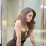 Sandeepa Dhar Instagram - “Staring contest, 1st to blink loses.” 👀🤎