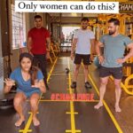 Sangeetha Sringeri Instagram – All the women out there, here’s your chance to challenge your Male Coach/trainer 😜

if you did don’t forget to tag me 😜😜

This is just a fun challenge, so just smile, laugh and spread happiness 
#challenge #funinfitness 

@saveenfittstudio @malagesourabh @vijaey_sk