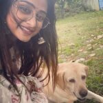 Sangeetha Sringeri Instagram - ನಾನು ನಿನ್ನೆ ನಮ್ಮ ಮುದ್ದು ಚಾರ್ಲಿಯನ್ನು ಭೇಟಿಯಾದೆ Visiting my friend Charlie after visiting Sri Chamundeshwari has become a tradition for me. She is a goddess for me, who has changed everyone's life who has worked for 777 charlie! Thank you so much @dk9pramod sir, i had an amazing amazing time at Mysuru 🙏 wardrobe courtesy @laxmikrishnaofficial #777charlie Mysore, Karnataka