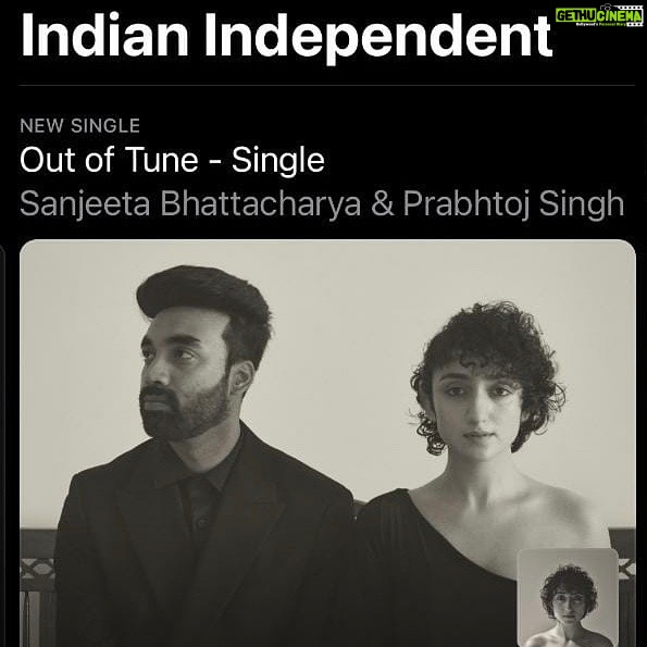 Sanjeeta Bhattacharya Instagram - Out of Tune is now out on all streaming platforms and the love that it’s receiving is only because of these incredible musicians I call my friends. @prabhtojsingh is the rock I lean on for every piece of music I write. My biggest critic, guide, supporter, he made this song his baby and moulded it beautifully into what you’re hearing. So grateful for this man. @amansagarr is another rock and probably one of my favourite musicians. Having him involved in a song in any capacity is knowing he’ll weave some magic into it. @mominkhanofficial is the surprise I didn’t know I needed bringing in one of my most favourite sounds. The sarangi feels like longing, pain and somehow, home. @rythempiano went from being my school band mate to this exceptionally tasteful musician. Such a pleasure having him on this song! Photographed by @pritiza7 ✨ #outoftune #newrelease
