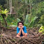 Sanjeeta Bhattacharya Instagram – It’s a good day to be swallowed by green, walk the rice terraces and swing through them, have Rosella tea, try kopi luwak, eat some delish Nasi Goreng and be incredibly grateful for these moments. 
🌴🌾☕️ Tegallalang, Bali, Indonesia