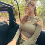 Sara Khan Instagram - Happiness is inherent within natural surroundings. ❤️ Pachmarhi