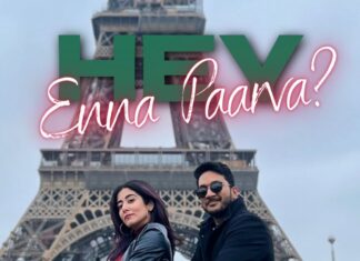 Sathish Krishnan Instagram - Hey Enna Paarva... Paris edition ✌🏼 🎥 @kebajer @colouredcastle #1MinMusic #HeyEnnaPaarva