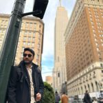 Sathish Krishnan Instagram - BROADWAY . Manhattan, New York