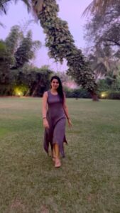 Satna Titus Instagram - Making Memories as we travel #goa #mumbai for late reels of wedding anniversary ❤️❤️❤ ♾😘
📸 @karthik.krfilms
Edit: Sanyotitus

#deltinroyalecasino #cruisediaries #party #goamumbaidiaries  #hilton #goodvibes😋😉🥰