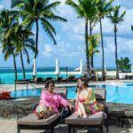Saumya Tandon Instagram - Me and Ma! #theresidencemauritius #theresidencebycenizaro #cenizarohotelsandresorts #happyplace #foreveryours #multigenerationalvacation The Residence Mauritius