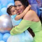 Shikha Singh Instagram – Given an option I’ll embrace you physically in my heart ❤️ 

#mylove #my #mine #babiesofinstagram #babies #baby #babygirl #girl #girls #love #frozen #elsa #mybaby #mylife #momlife #mom #mommy #mommylove #motherdaughter #daughter #happy #grateful #insta #instagood #instagram #photo #thankyou #blessed #blessedwiththebest