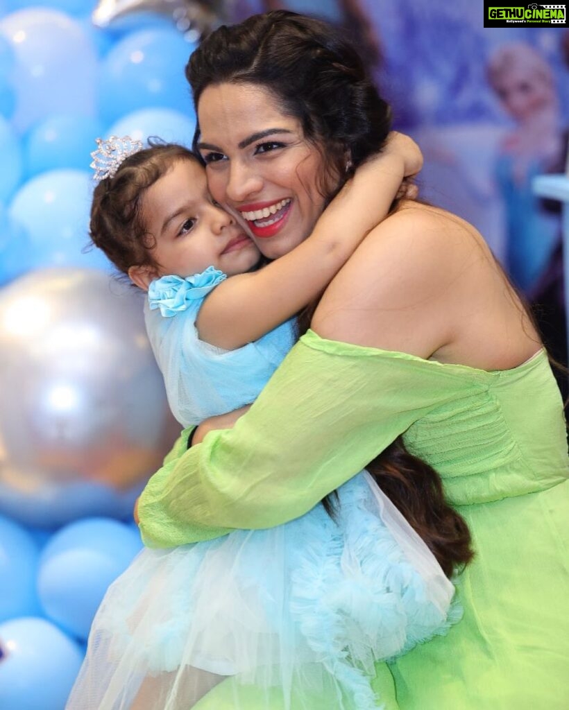 Shikha Singh Instagram - Given an option I’ll embrace you physically in my heart ❤️ #mylove #my #mine #babiesofinstagram #babies #baby #babygirl #girl #girls #love #frozen #elsa #mybaby #mylife #momlife #mom #mommy #mommylove #motherdaughter #daughter #happy #grateful #insta #instagood #instagram #photo #thankyou #blessed #blessedwiththebest