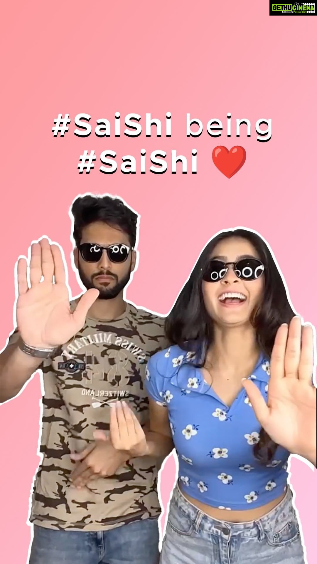 Shivangi Khedkar Instagram - ๐
๐ซ๐๐ ๐ฒ๐จ๐ฎ๐ซ ๐ข๐ง๐ง๐๐ซ ๐๐ก๐ข๐ฅ๐ ๐ Your fave couple #SaiShi are goals on how to enjoy life to the fullest! Who do you think did it better โ @khedkarshivangi or @saiketanrao? #HipiKaroMoreKaro #SaiShi #ShivangiKhedkar #SaiKetanRao #Actor #Actress #ShortVideos #Entertainment #Hipi