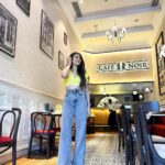 Shivangi Khedkar Instagram – Good food kinda day @cafenoirindia 
#food #mood #me #vegastartalent 
@beyond_marketing_india @vegastar.entt Mumbai, Maharashtra