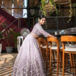 Shivangi Khedkar Instagram – Flexing being DESI💜 
.
.
.
Outfit: @emiraasbyindrani 
Makeup: @forumgami_artistry 
Hair: @hairbykrinashah 
Photography: @dreams2reelsproductions @dreams2reels 
#lehenga #indianwear #desi #shivangikhedkar