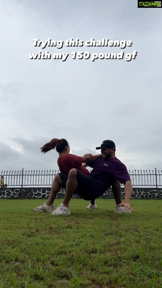 Shivani Jha Instagram - Last tak dekhna @bee_vani_ mast gire hum #instagram #trending #couplechallenge #explore #leevani #shivanijha #leeneshmattoo