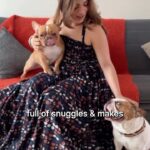 Shivani Jha Instagram - My four-legged babies at home bring me joy with their unconditional love. Being a pet mom has taught me to enjoy the little things in life. It is a comforting feeling full of snuggles &  makes me who I am today. Shop Contenporary ethnic wear crafted from stories from @likhaforyou. 🛒www.nykaafashion.com Express Shipping Available. Shop Now! #Likha #AbLikhoApniKahani #HappyMothersDay #Indianwear #Handcrafted #NykaaFashion #Nykaa #LikhaForYou #LikhaWomen #RealWomen #CraftedforStories