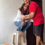 Shivani Jha Instagram – Yeh challenge nai ho paya yaar! 😂 @leenesh_mattoo ❤️

#reels #explore #couplegoals #coupleschallenge #leevani #leeneshmattoo #shivanijha #viral