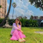 Shivani Jha Instagram – Wondering where is my Munda kukkad Kamaal da? 

Wearing @shop.chikan.kari